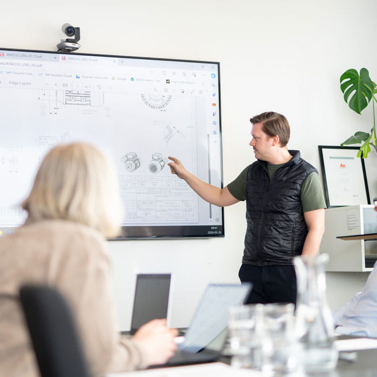 Produktansvarig Eric Svensson