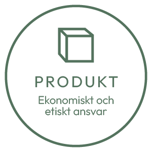 Hållbarhet produkt ikon