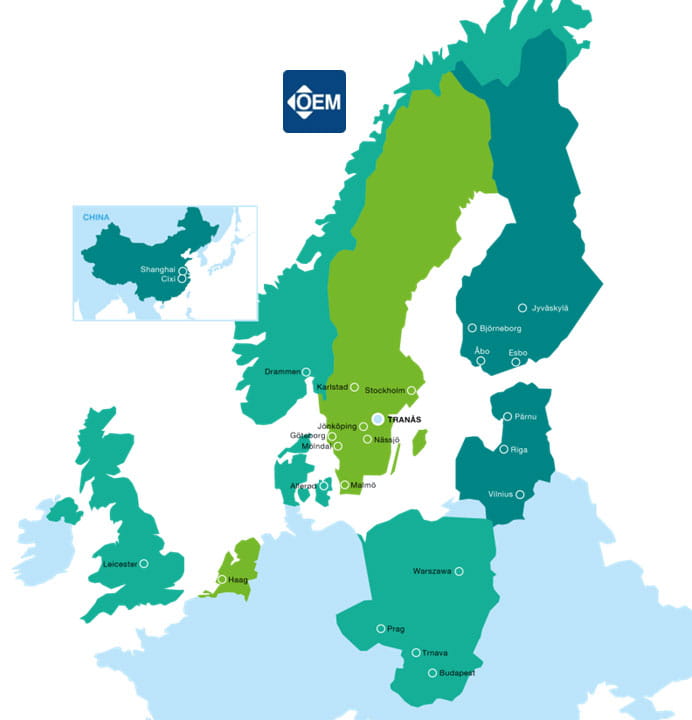 OEM Motor - A stragetic Market Maker in Tranås, Sweden - OEM Motor