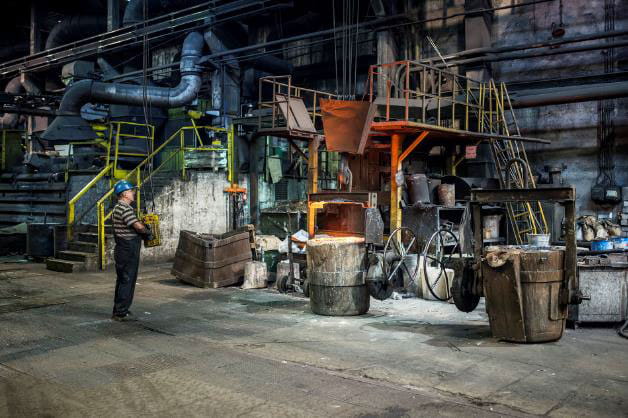 ATB fabrik gjutjärnsgjuteri