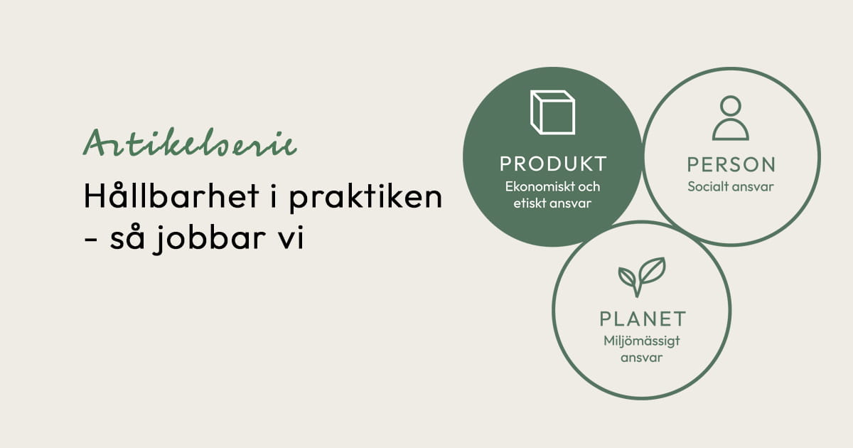 Hållbarhet i praktiken, produktansvar