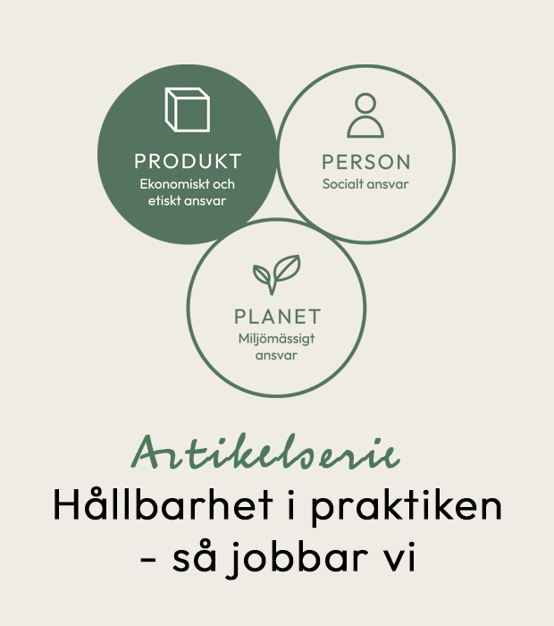 Produktansvar, hållbarhet i praktiken