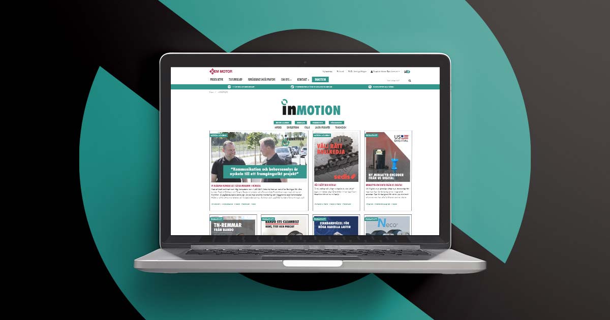 inMOTION kunskapsbank lansering