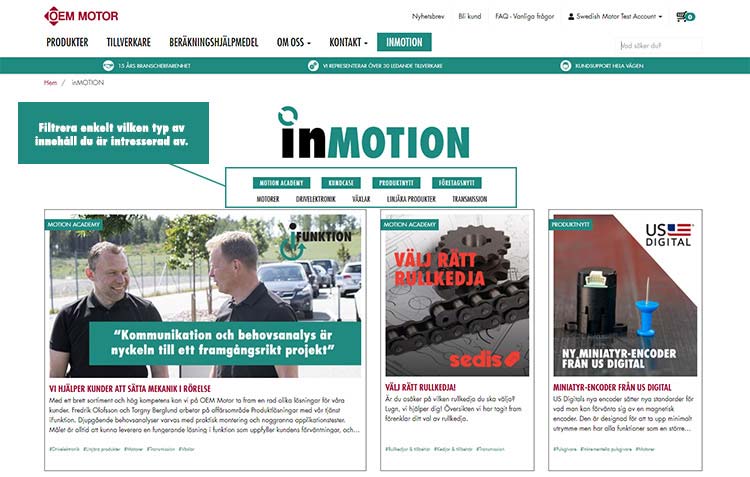 inmotion taggar