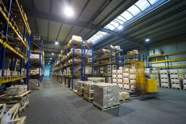 ATB varulager logistikcenter