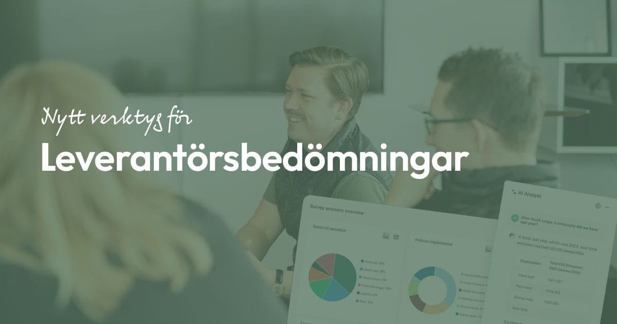 Leverantörsmodul Position Green