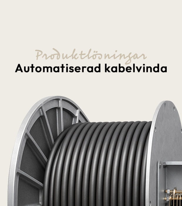 Produktlösningar automatiserad kabelvinda