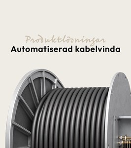 Produktlösningar automatiserad kabelvinda