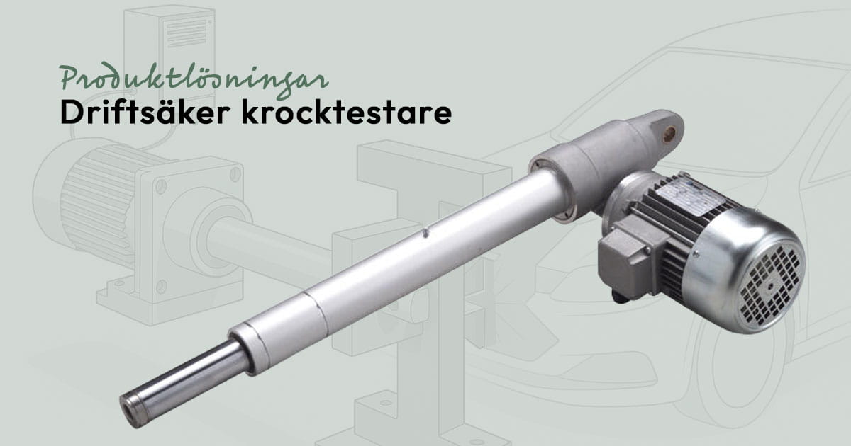 Driftsäker krocktestare applikationscase