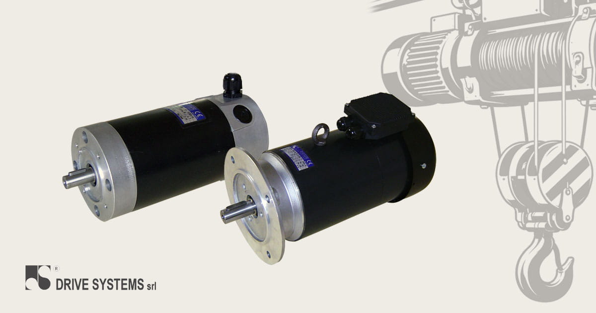 Stora dc-motorer Drive System