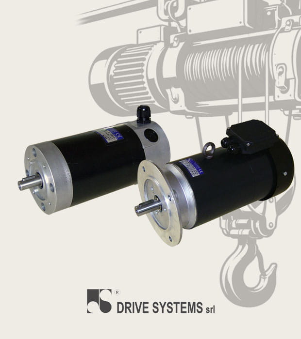 Drive system stora dc-motorer