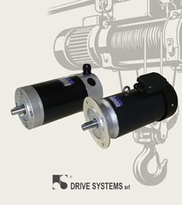 Drive system stora dc-motorer