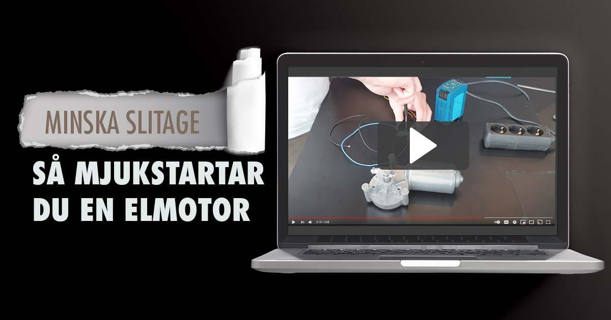 att mjukstarta en elmotor