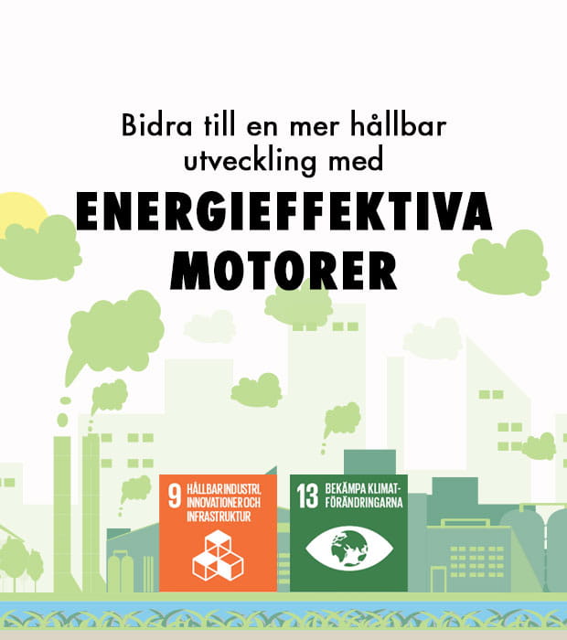 energieffektiva motorer hållbarhet