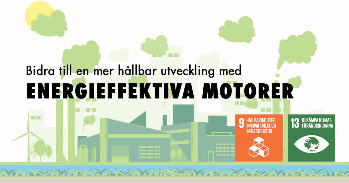 Energieffektiva motorer hållbarhet