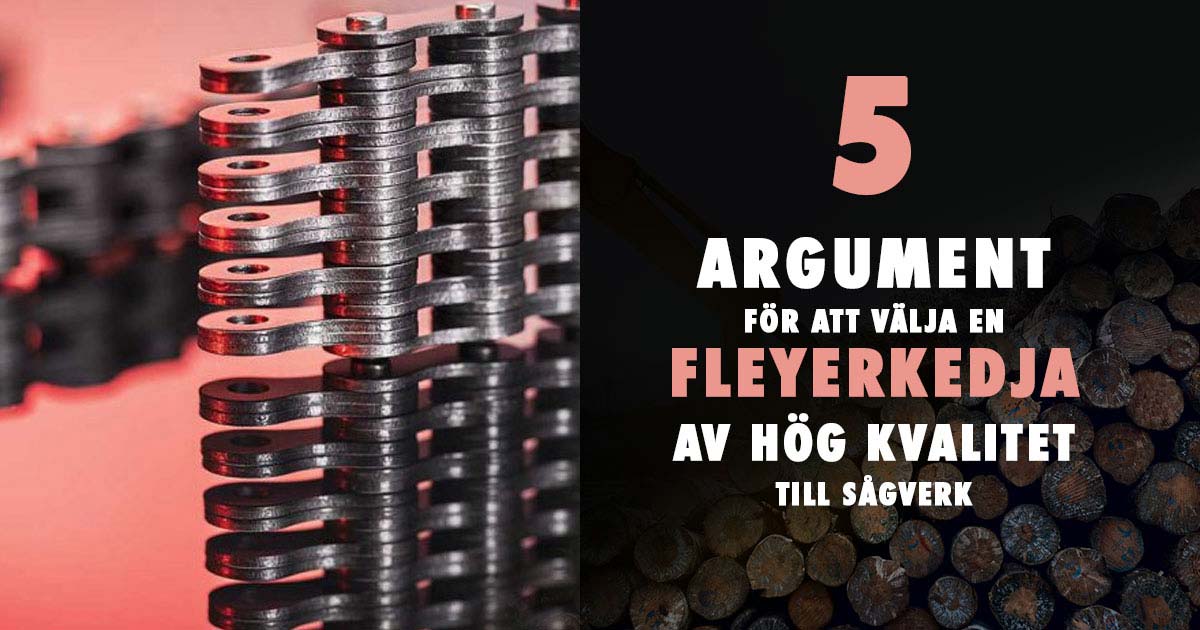 lyftkedja till sågverk hållbarhet