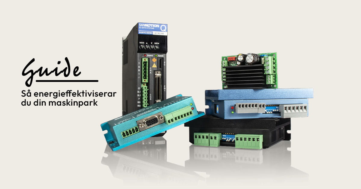 Energieffektivisera din maskinpark