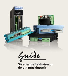 Guide för hur du energieffektiviserar din maskinpark