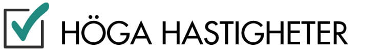 Höga hastigheter check