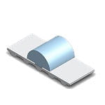 Halvrund medbringare