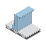 medbringare rektangel gates