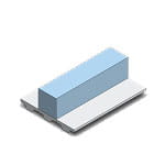 Medbringare standard rektangulär Gates