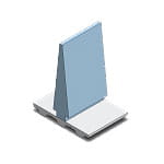 medbringare triangelformad