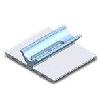 Medbringare V-formad med hål