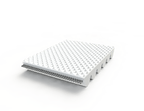 Kuggrem beläggning PVC Waffle Structure