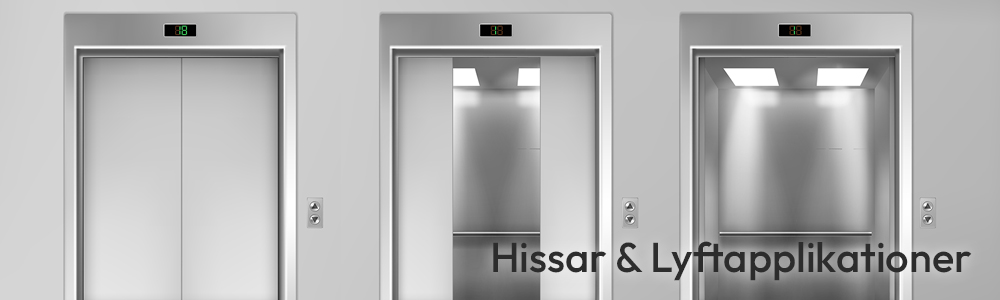 Användningsområde solenoider hissar