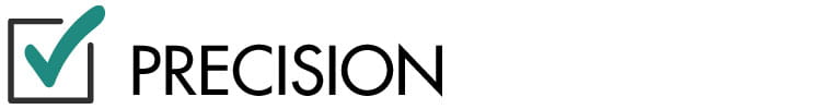 Precision check