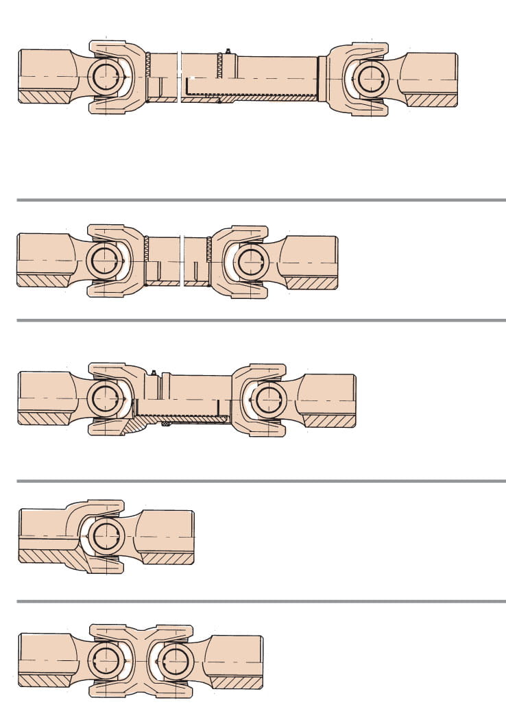 kardanaxel serie 07 hub