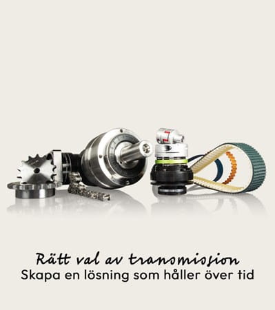Viktigt att tänka på vid val av transmission