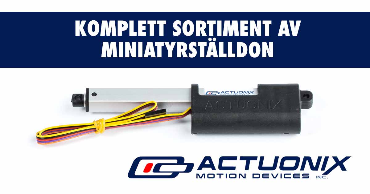 Ställdon miniatyr Actuonix