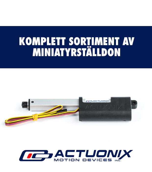 miniatyrstalldon actuonix