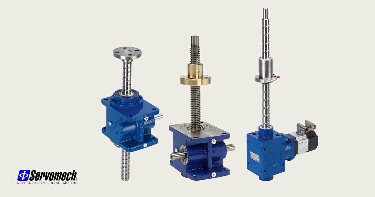Servomech elektromekaniska cylindrar domkrafter