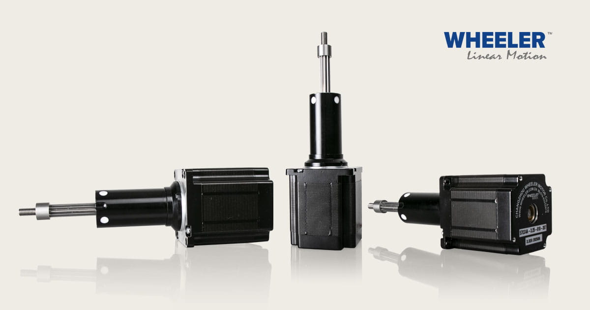 Wheeler linjära stegmotorer