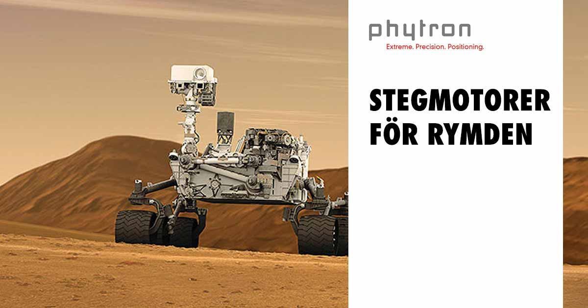 stegmotorer elmotorer från Phytron