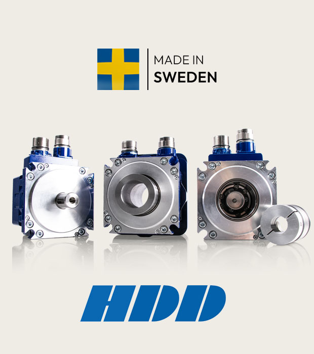 Servomotorer från HDD Sweden