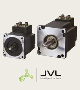 Energieffektiva och integrerade servomotorer JVL