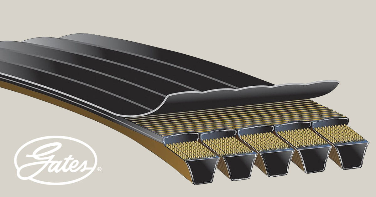 Gates kraftband för krävande drifter