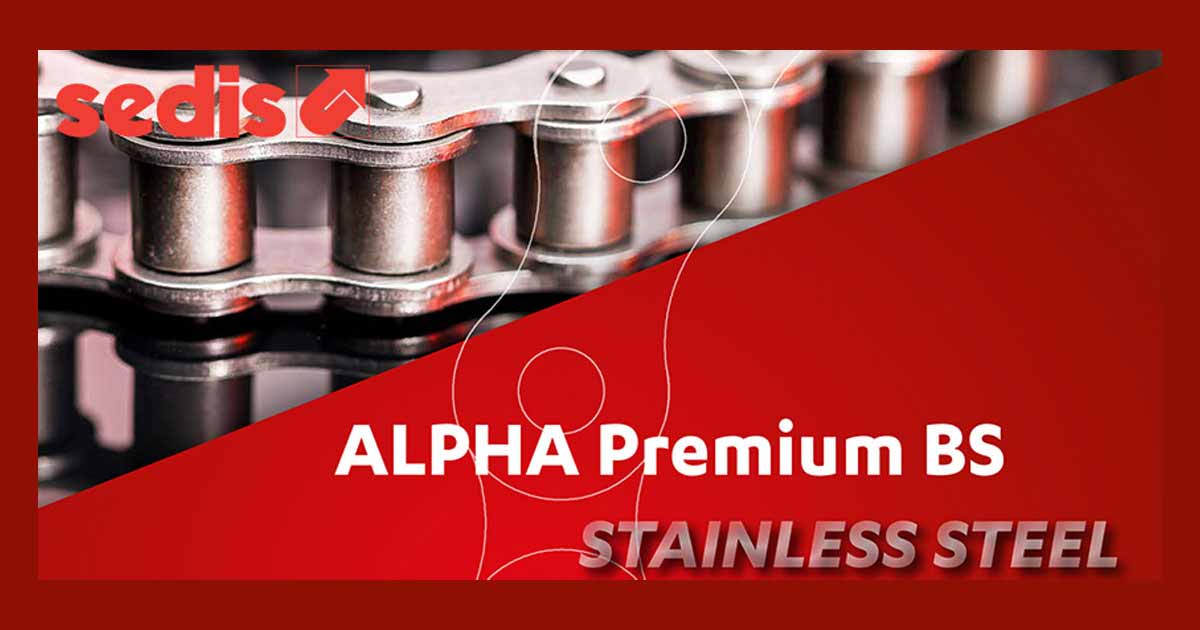 sedis rullkedja alpha premium rostfri