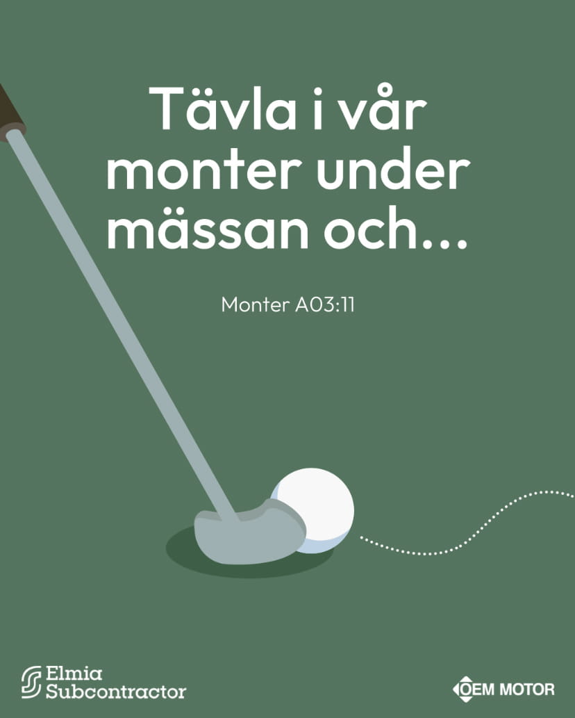 Tävling Elmia Subcontractor bild 1