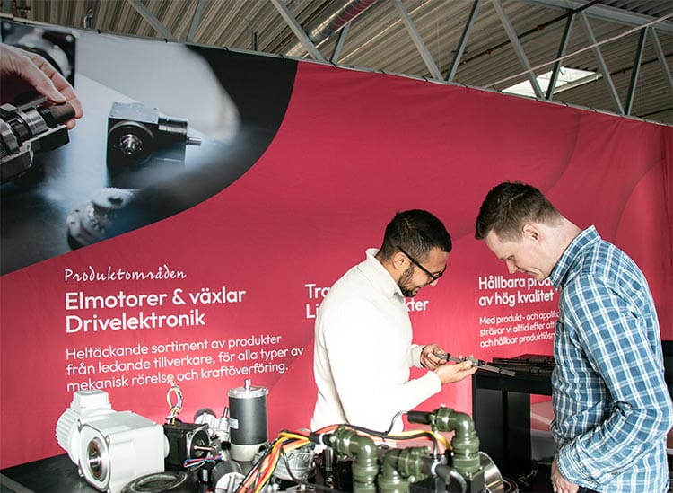 Kundträff i showroom