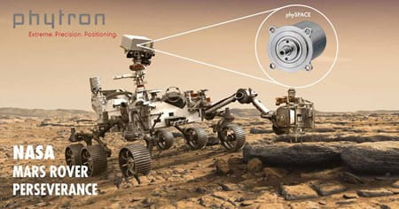 Phytron NASA stegmotor Mars