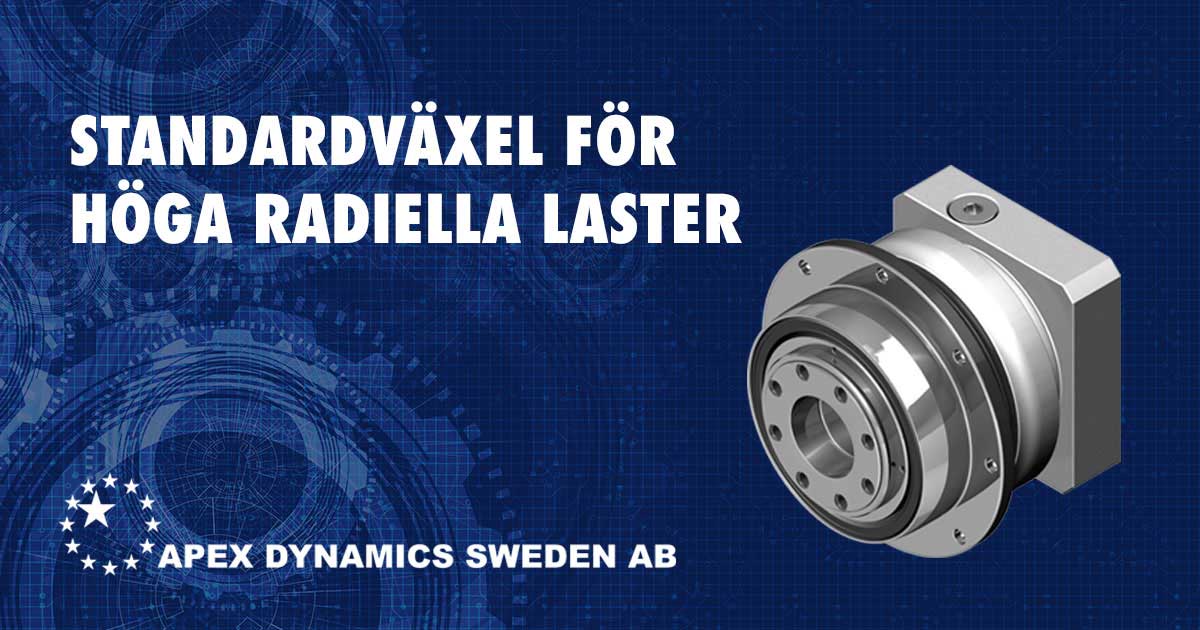 Apex planetväxel radiella laster