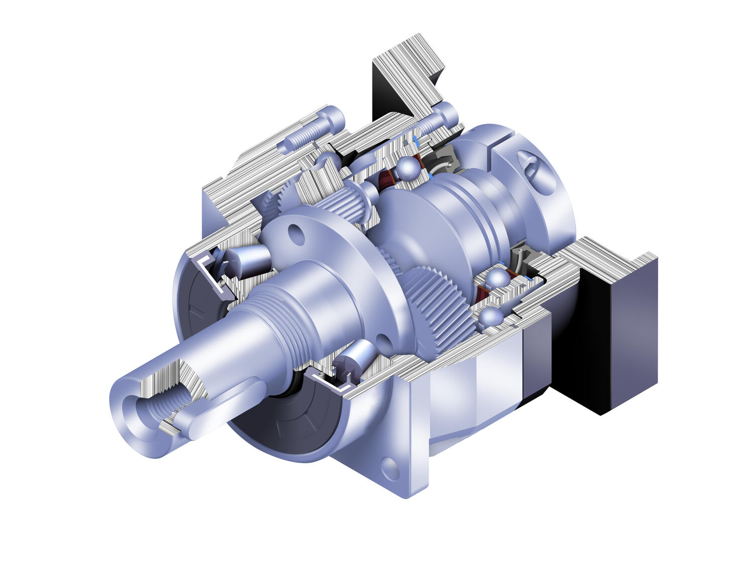 APEX AF-serien planetväxel delad
