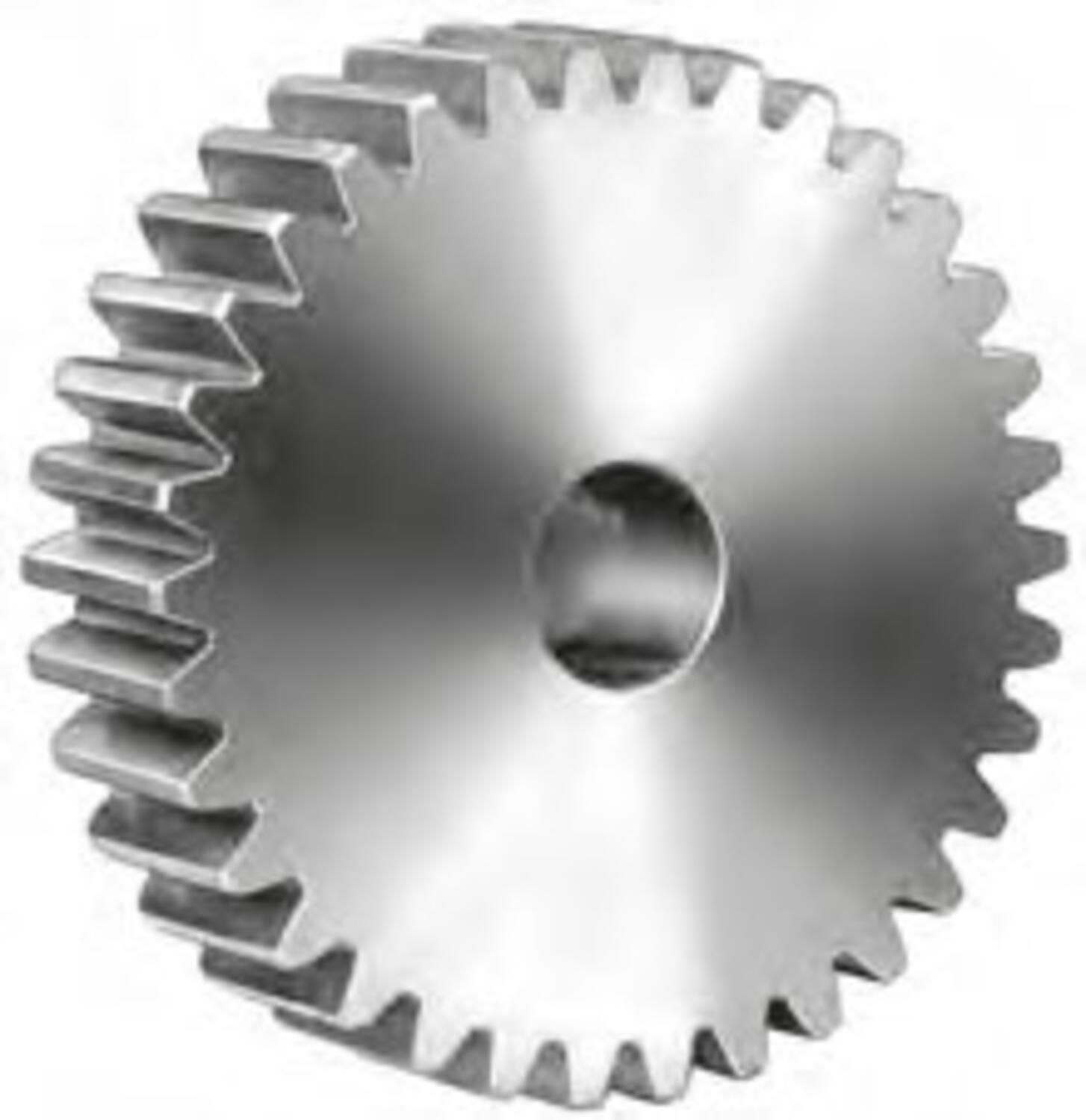 Cylindriska kugghjul utan nav