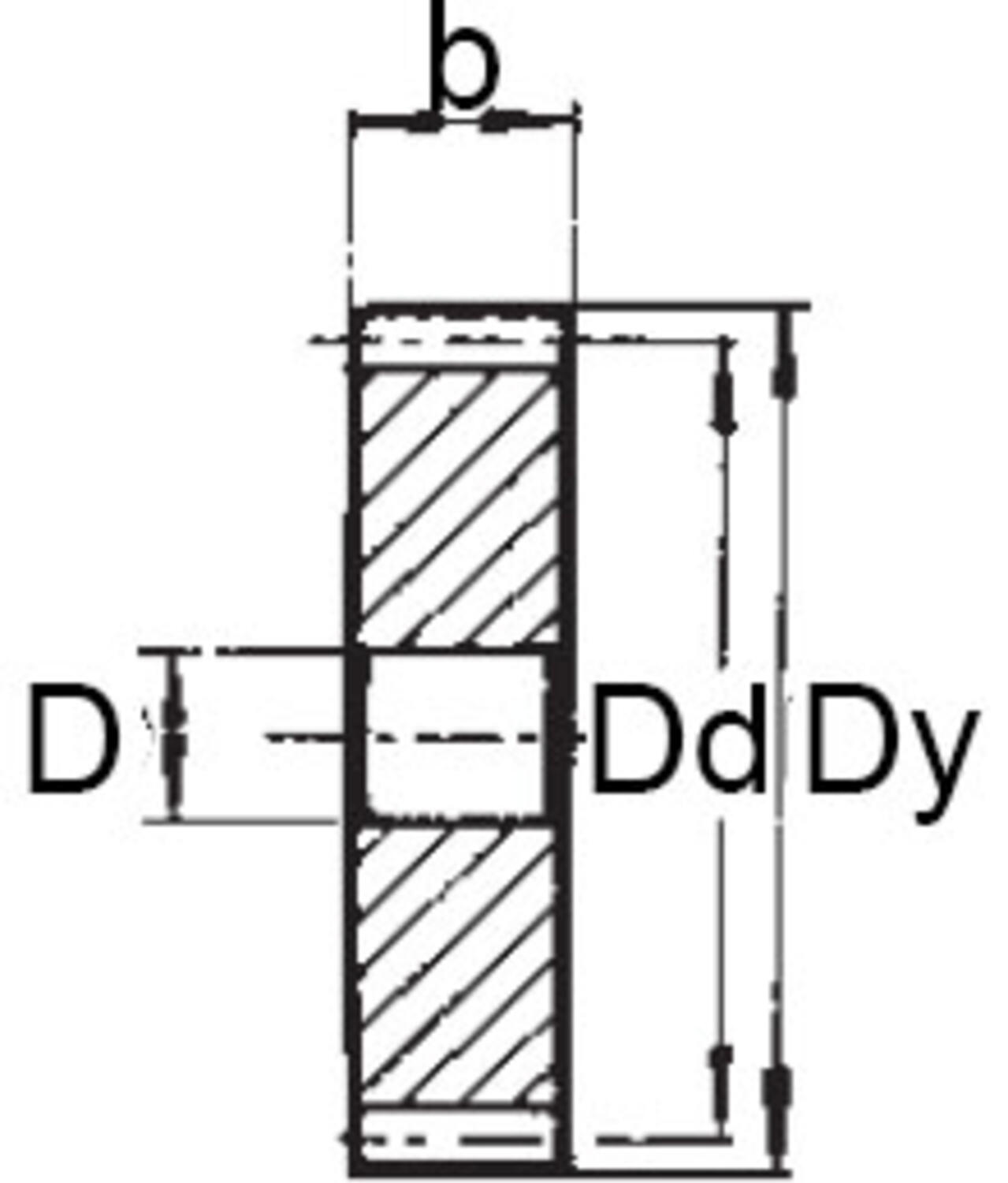 Cylindriska kugghjul utan nav OEM Motor