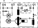 DC-motor Bosch AHC 12 V inkoppling